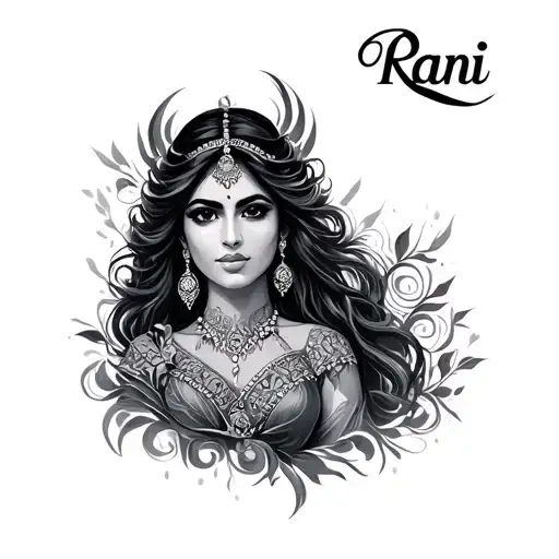 Rani tattoo design idea