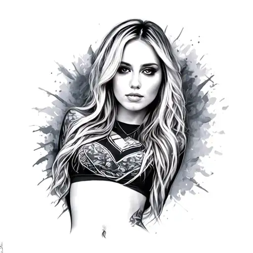 Avril lavigne tattoo design idea