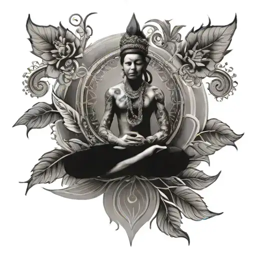 Kundalini tattoo design idea