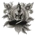 Kundalini tattoo design idea