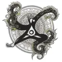 Kundalini tattoo design idea