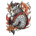 555 tattoo design idea