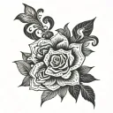 deaf tattoo design idea