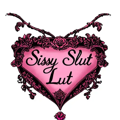 "Sissy Slut" "Sissy Slut" "slave" "womb tattoo" tattoo design idea