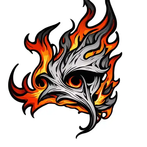 I have a basic tattoo of a flame on my tricep, i dont like it i want it to be upgraded into somthing complex tattoo design idea
