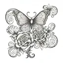 sissy symbol tattoo design idea