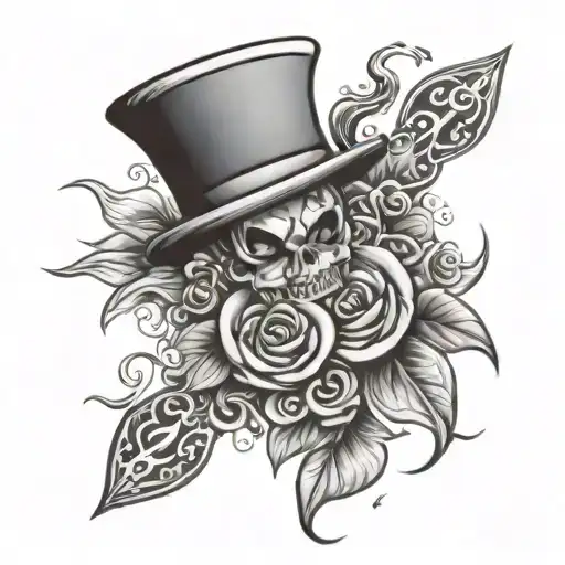 lucky 13 tattoo design idea