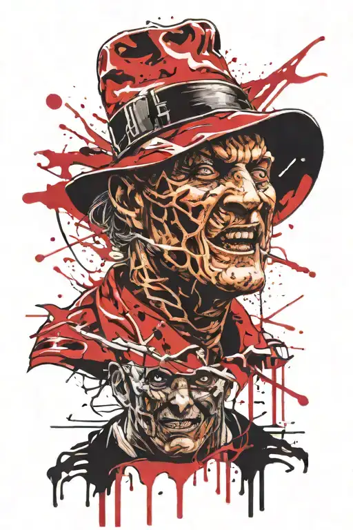 freddy krueger tattoo design idea