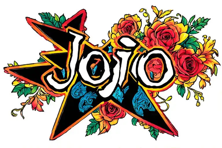 Jojo star tattoo design idea