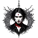 Vampire Diaries tattoo design idea