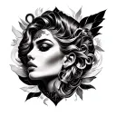 Versace tattoo design idea