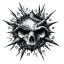 True North tattoo design idea