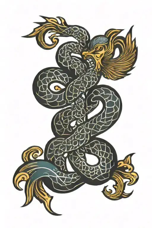 Croatian symbolism tattoo design idea