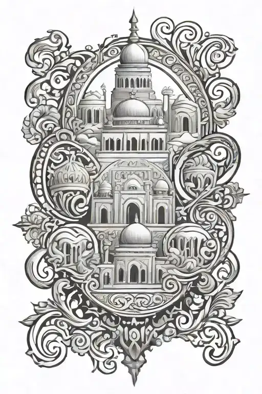 Islam, family, albania tattoo design idea