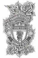 Man Utd tattoo design tattoo design idea