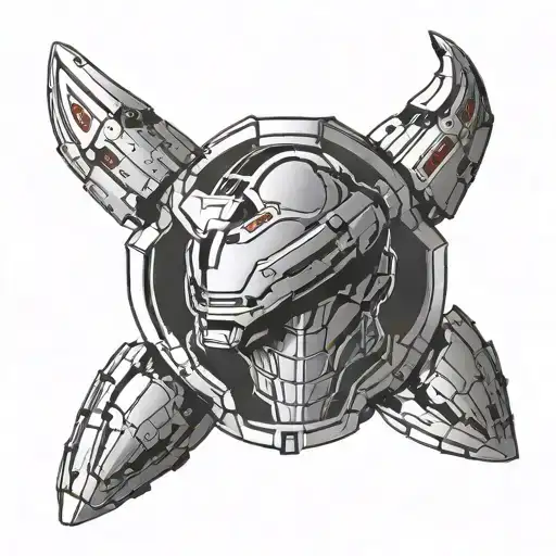 mass effect 7 body armor planet  tattoo design idea