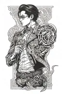 Levi Ackerman tattoo design idea