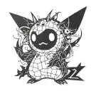 Mimikyu tattoo design idea