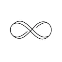 Infinite sign with figure 224 Infinity symbol tattoo design idea