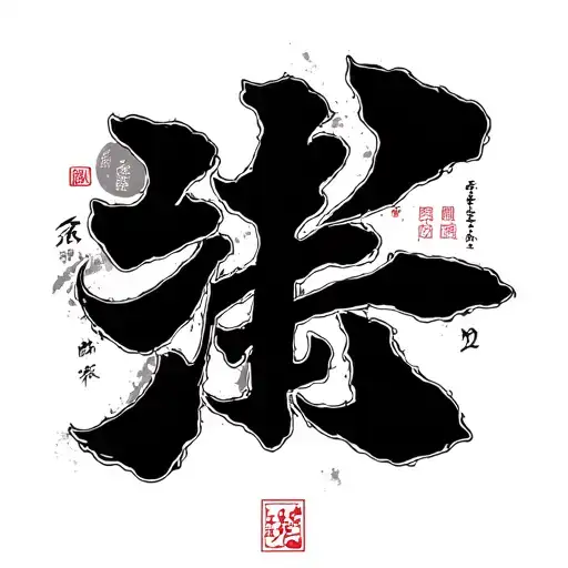 Kaizen Kanji tattoo design idea