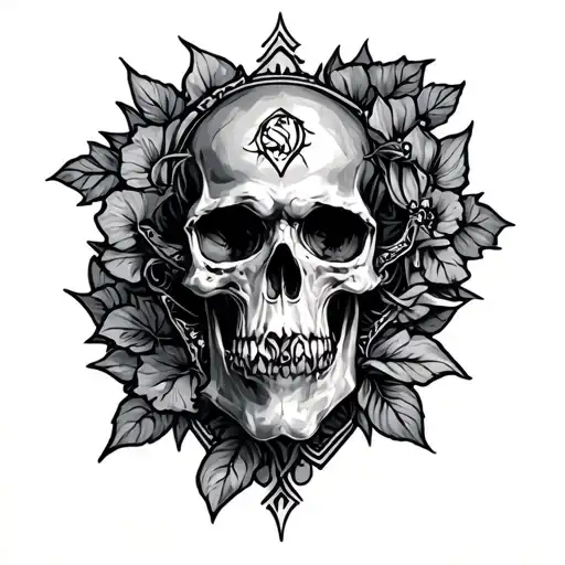 Metal tattoo design idea