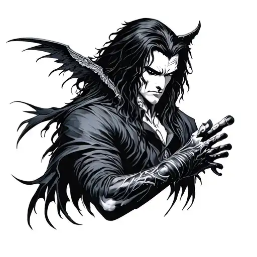 Alucard tattoo design idea