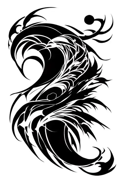 Korean tattoo design idea