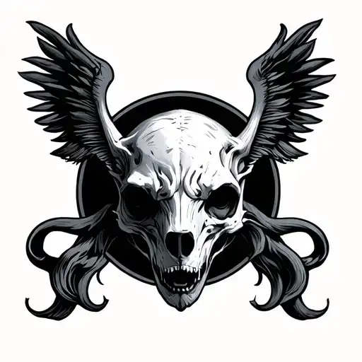 incubus mark representing anal, dominance, and breeding tattoo design idea