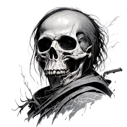 Death Stranding tattoo design idea