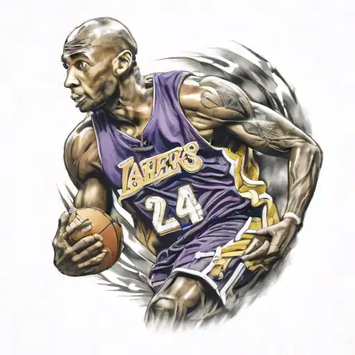 Kobe bryant tattoo design idea