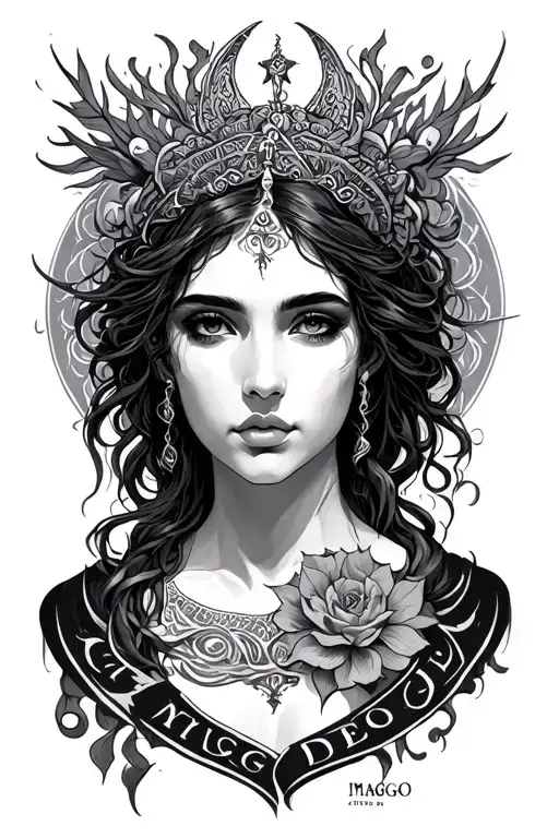 Imago Dei tattoo design idea