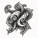Boredom Symbol tattoo design idea