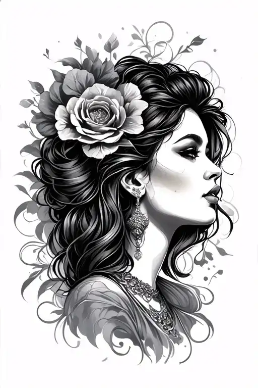 women empowerment tattoo design idea