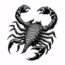 Celtic Scorpion tattoo design idea