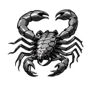 Celtic Scorpion tattoo design idea