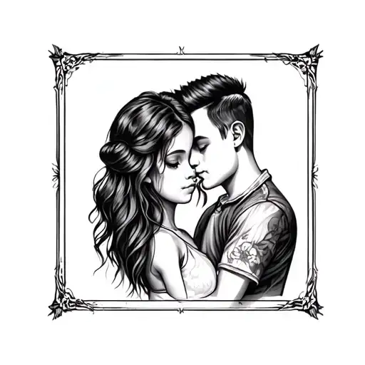 Daddy And Daughter tattoo design idea