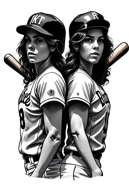 baseball seams tattoo design idea