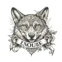 include god Catholic, family, friend, Scotland, Goa, australia, chef, love, wolf tattoo design idea