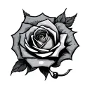 Femboy anal plug tattoo design idea