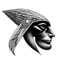 Thoth tattoo design idea