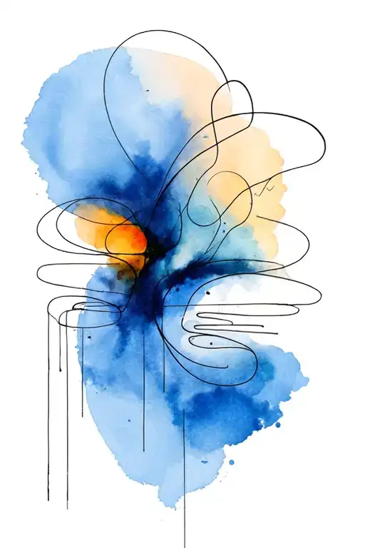 Abstract. lines that point a ways we imagine. salvador dali, light, travel, thin lines . vitruvio men, leonardo da vinci tattoo design idea