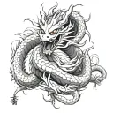 Shenron tattoo design idea