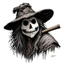 Scarecrow tattoo design idea