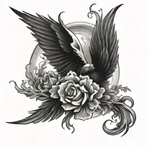 quiet storm tattoo design idea