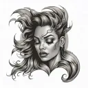 quiet storm tattoo design idea