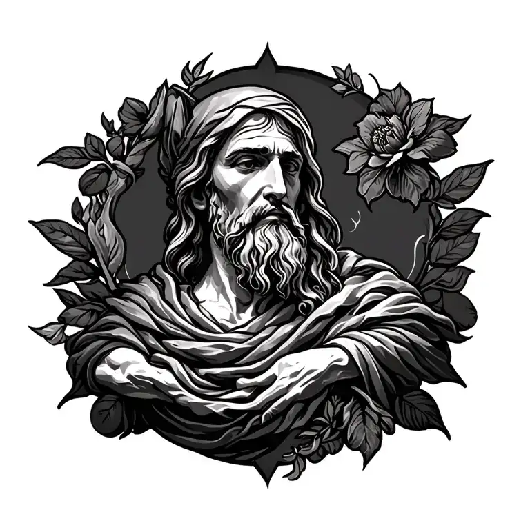 biblical tattoo design idea