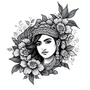 Nepali tattoo design idea