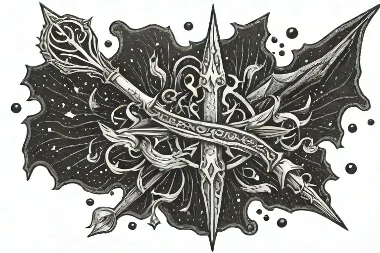 Trident tattoo design tattoo design idea