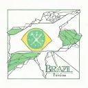 Brazil flag tattoo design idea