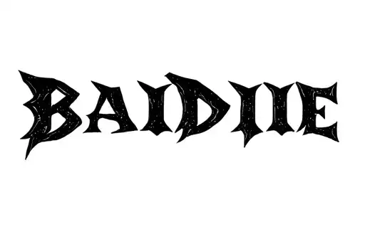 "Baddie" tattoo design idea
